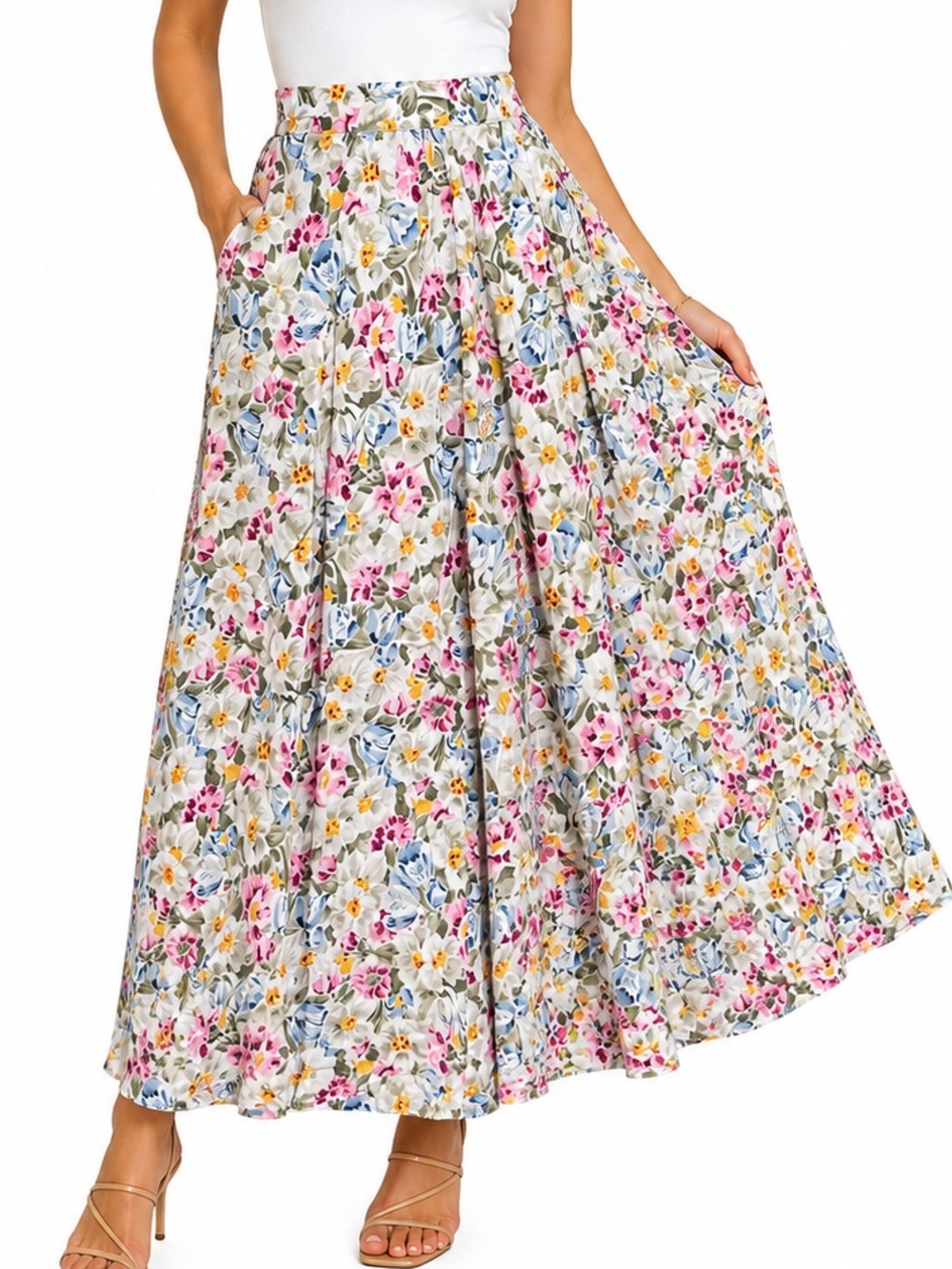 Banana Republic Safari & Travel Clothing Co. Floral Maxi Skirt – NWT – Size 12